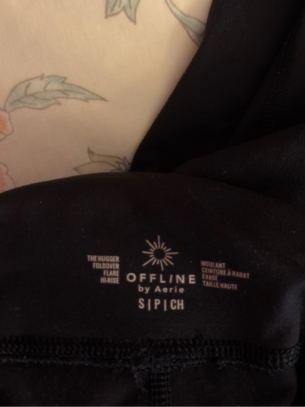 OFFLINE Aerie the Hugger High Waited Foldover Flare Legging - Picture 5 of 5